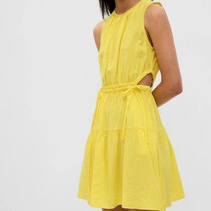GAP Side-Tie Cutout Mini Dress